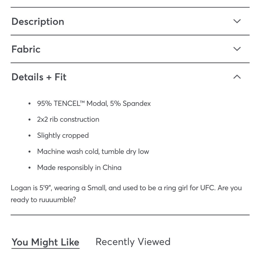 [Marine Layer] Lexi Rib Button Top - Picture 5 of 5